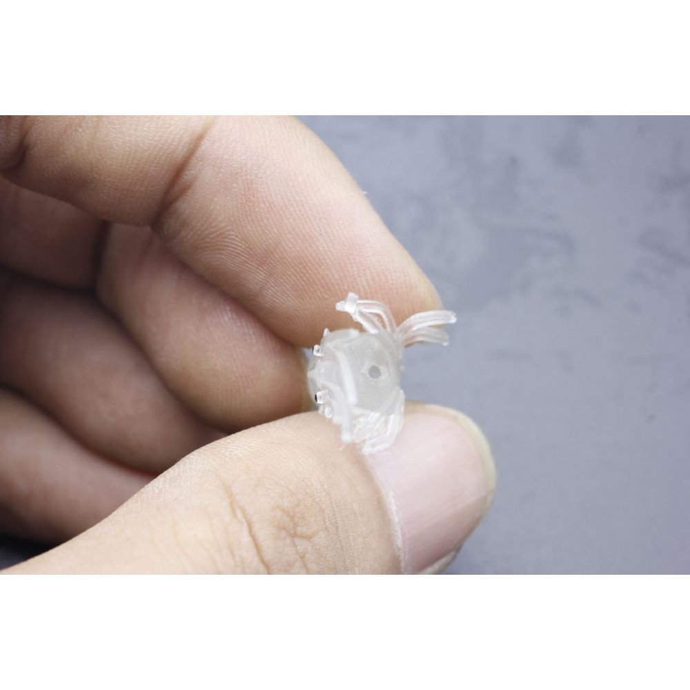 10 Mồi Tôm Giả Câu Cá Phát Sáng 4cm