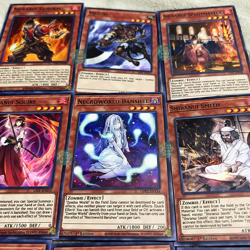 Bộ bài Yugioh - Shiranui - Structure Deck