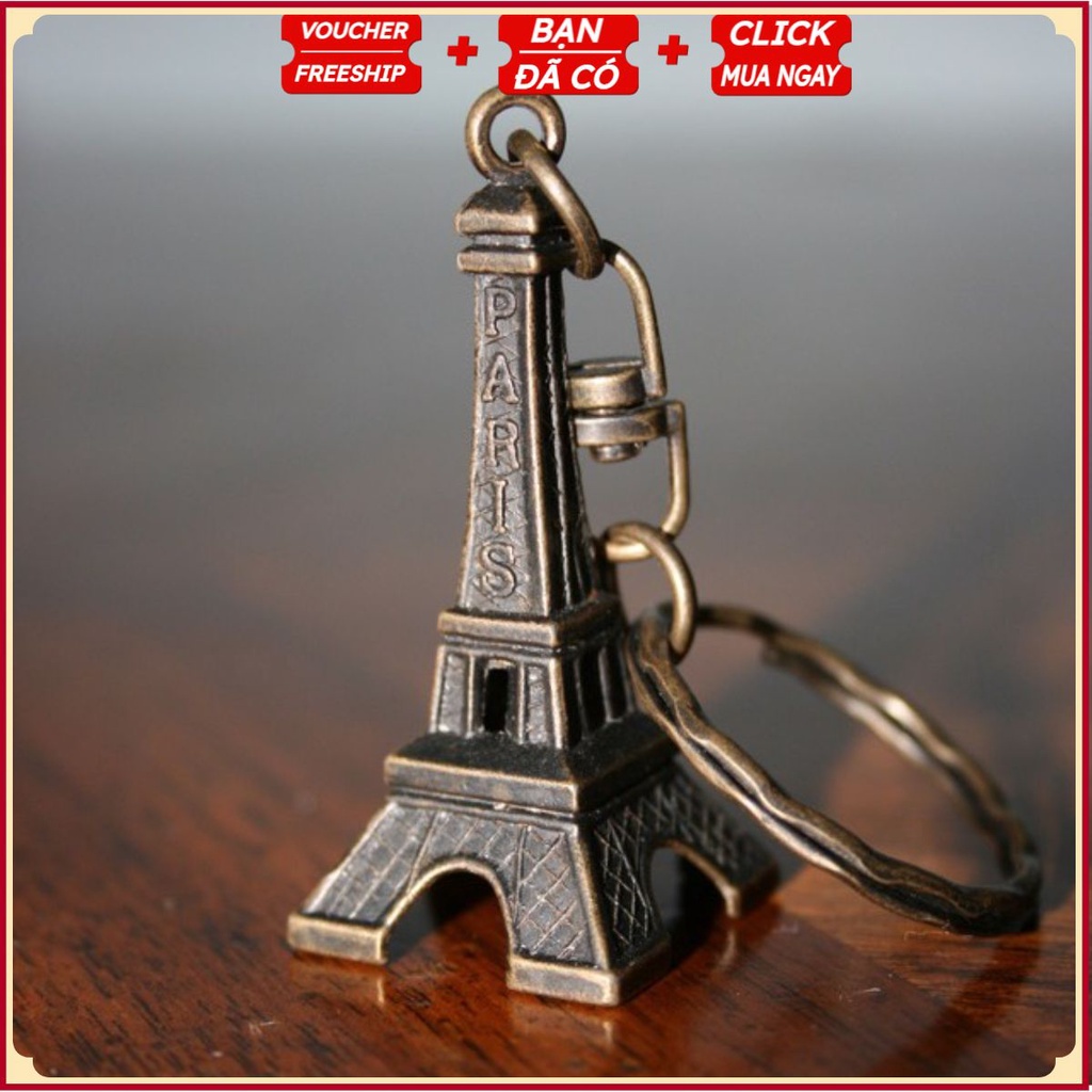 Móc Khóa Tháp Eiffel ACN1079 (Màu Sắc Ngẫu Nhiên)