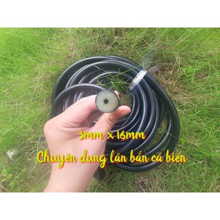 Dây Thun Tròn 3mmx16mm Chuyên Dụng Săn Bắn Lặn Biển ( 1 MÉT )
