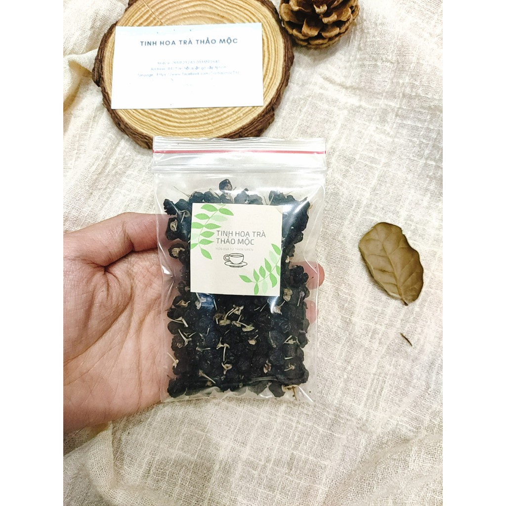 ( ảnh thật+video) hắc kì tử đen hạt to gói dùng thử 20 gram