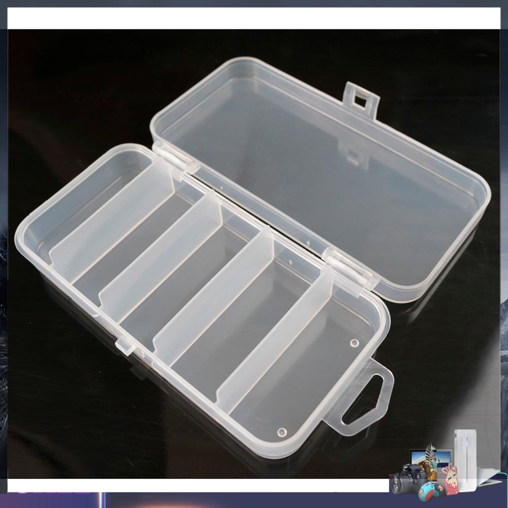 Hộp đựng mồi câu cá 5 ngăn thiết kế tiện lợi