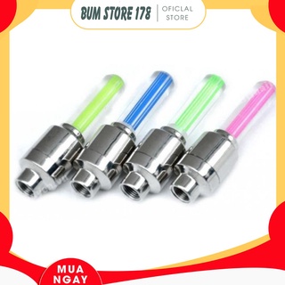 Bộ 2 đèn led gắn van bánh xe đạp