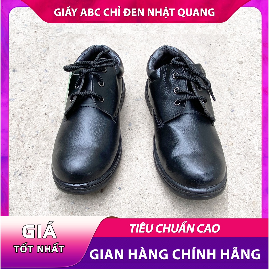 Giày bảo hộ lao động ABC, giày công trường, giày mũi sắt đế sắt dùng cho công nhân, kỹ sư thương hiệu Nhật Quang