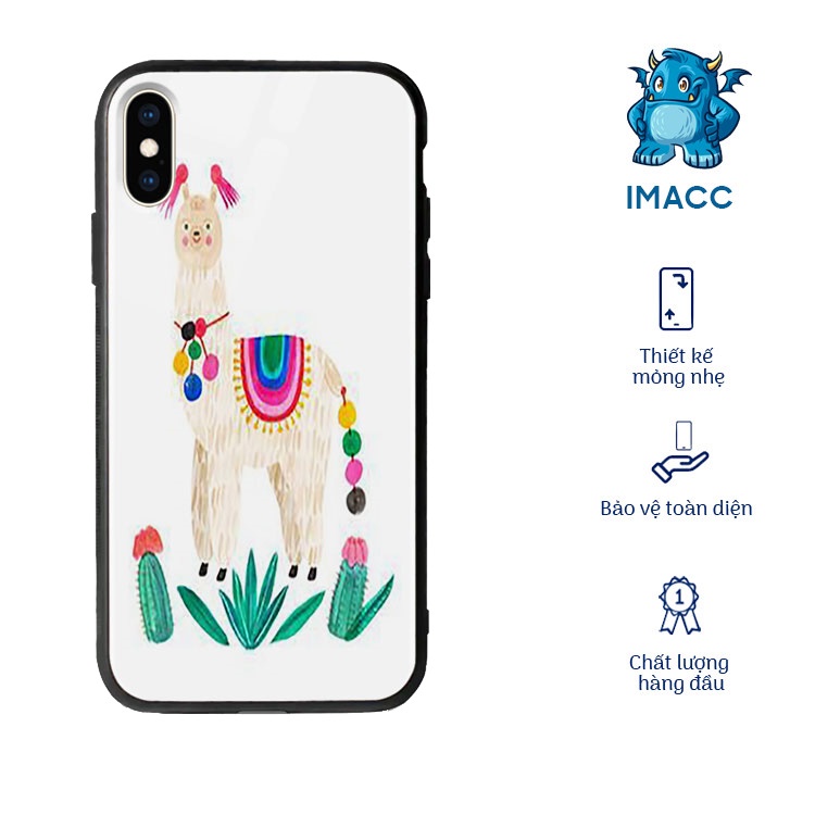 ốp độc lạ lạc đà cổ dài đẳng cấp imacc cho iphone 7/8/6/6s/plus