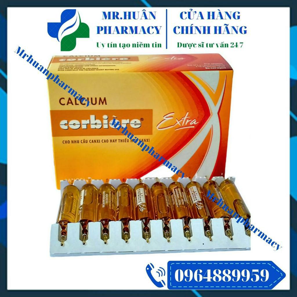 Calcium Corbiere Extra 10ml (Hộp 30 ống) - Dùng cho nhu cầu Canxi cao hay thiếu hụt Canxi