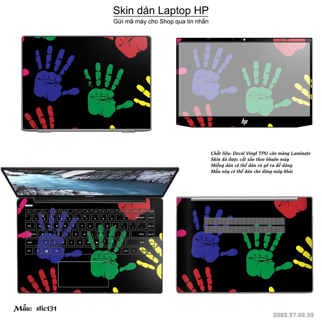 Skin dán Laptop HP in hình Hoa văn sticker _nhiều mẫu 22 (inbox mã máy cho Shop)