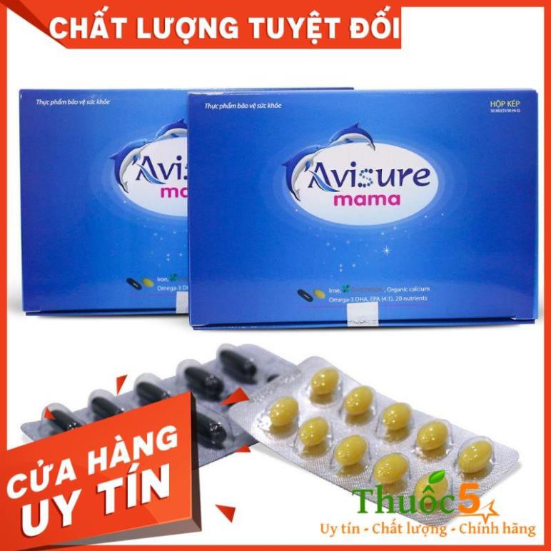 [GIÁ GỐC] Avisure mama Vitamin tổng hợp cho bà bầu chính hãng hộp 60 viên