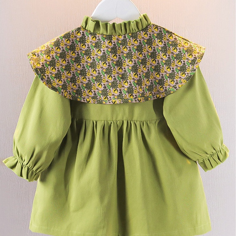 Đầm Tay Dài Thời Trang Cho Bé Gái 0-4 Tuổi