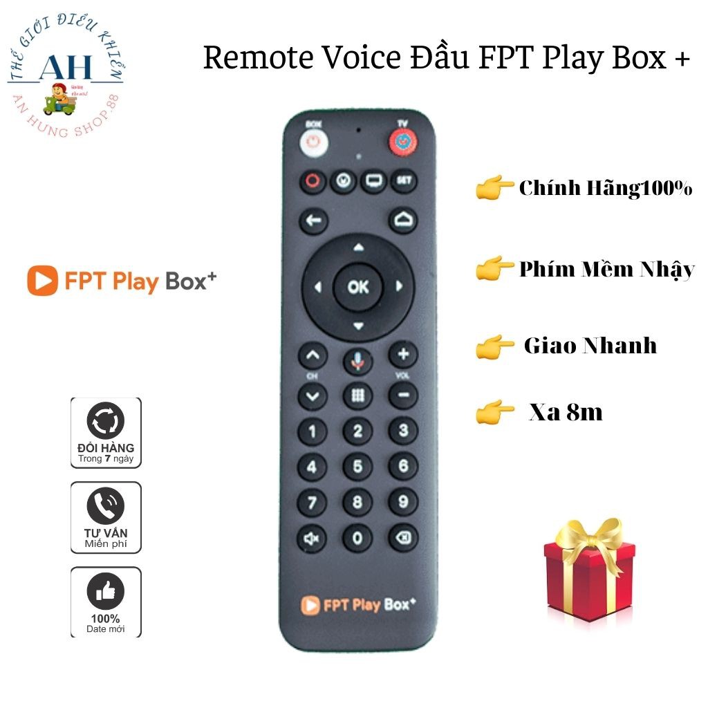 Điều Khiển FPT Play Box Sử Dụng Giọng Nói Dùng Cho Box 2019 2020