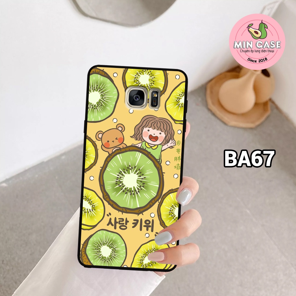 Ốp lưng điện thoại Samsung NOTE 4/ NOTE 5/ S6/ S6 EDGE/ S7/ S7 EDGE in hình trái bơ, hoa quả