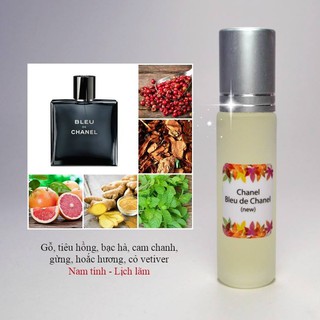 Tinh dầu nước hoa Pháp dành cho nam