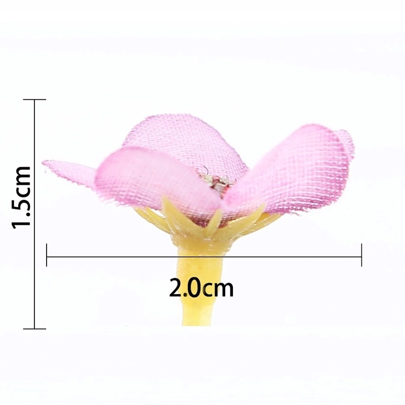 Set 50 Hoa Cúc Giả Mini Nhiều Màu Trang Trí Đa Năng