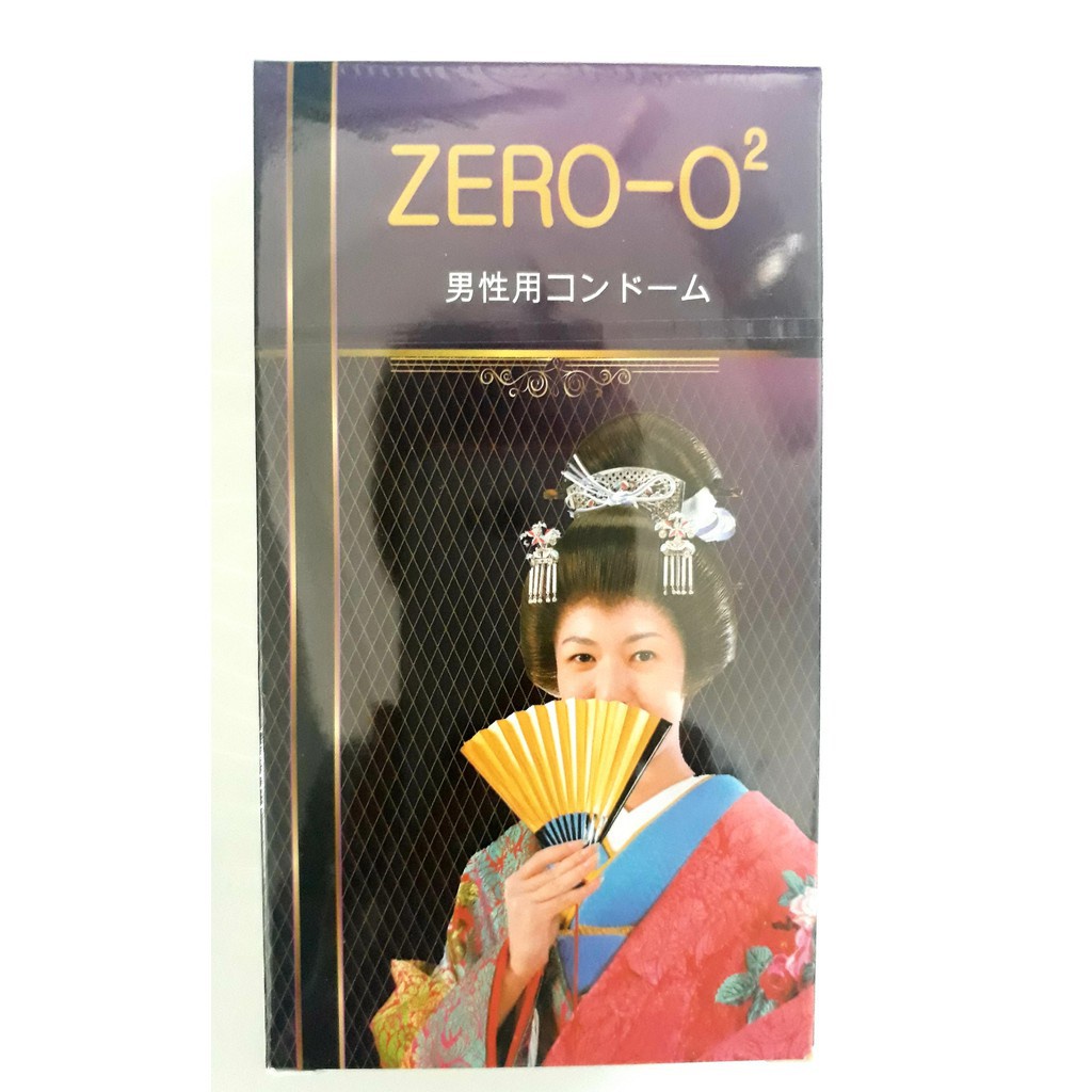 Bao cao su ZeRo O2 Nhật - Siêu mỏng, Siêu trơn - Phan An CN360