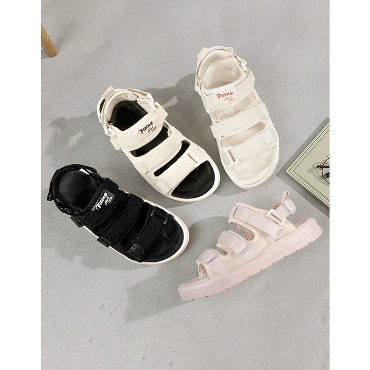 Hàng về_ Sandal Quai Dán Học Sinh 3 quai Phong cách Hàn Quốc Fiting ,Sandal Nữ Unisex Nam Nữ Đế Êm 3 Quai