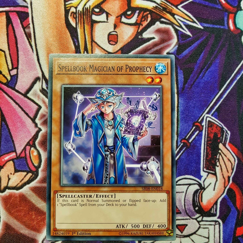 Bộ Thẻ bài Yugioh chính hãng | Spellbook SR08 common.