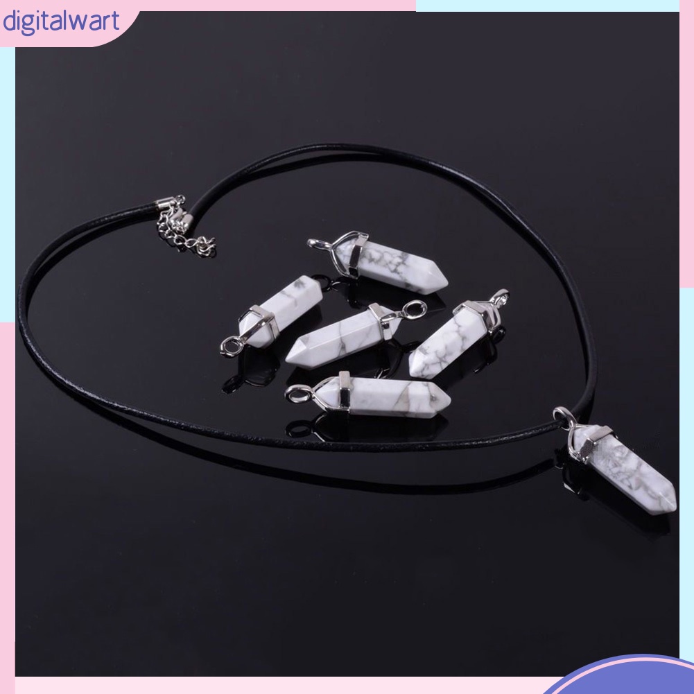 Vòng Cổ Dây Giả Da Đính Đá Màu Thời Trang Unisex