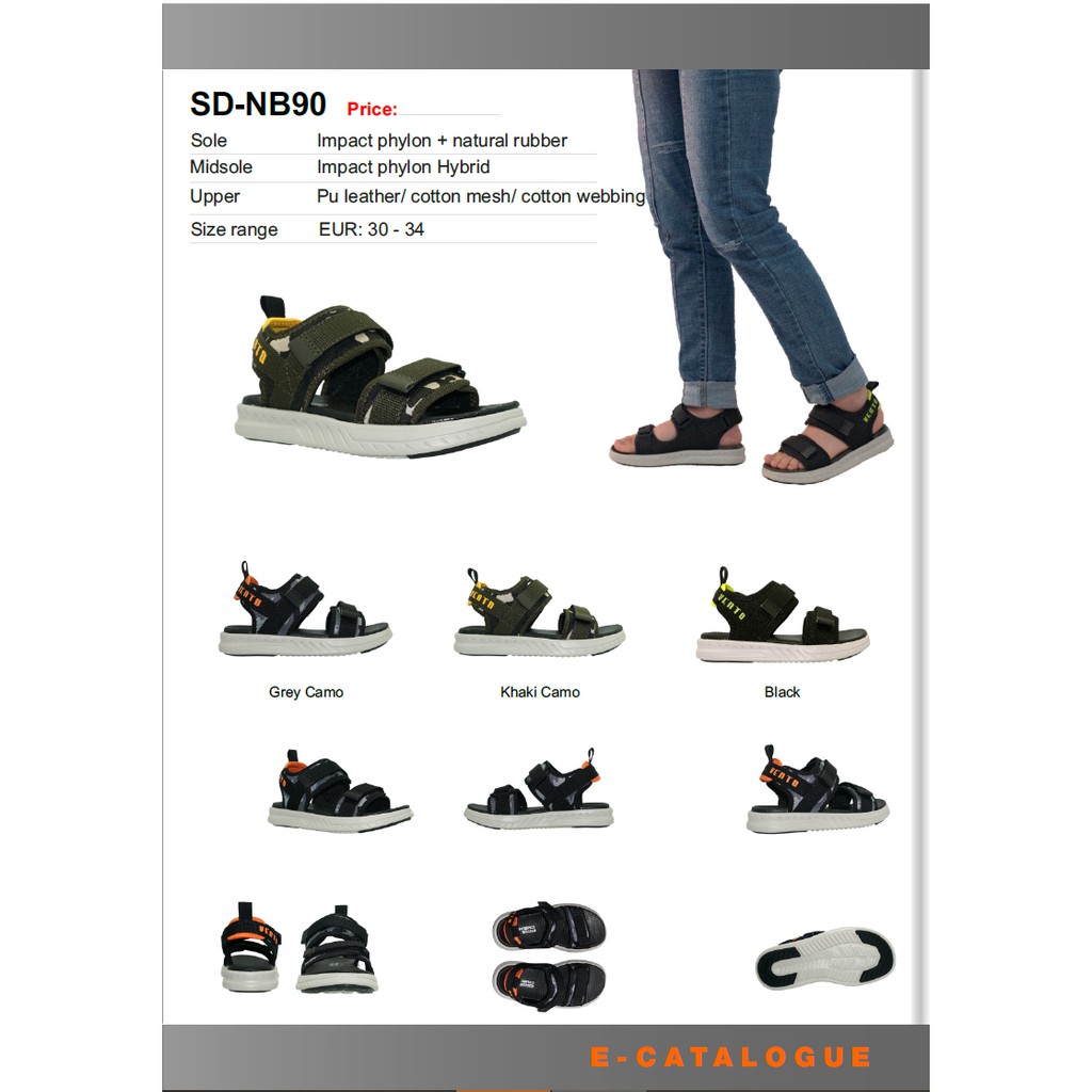 [Mã LT50 giảm 50k đơn 250k] Sandal Vento Cho Bé Trai NB90