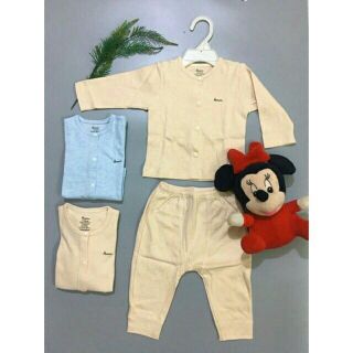 #Avaler bộ dài tay cotton cài thẳng