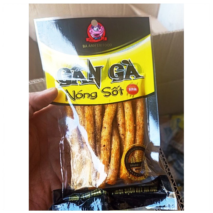 Snack gân gà nóng sốt siêu ngon