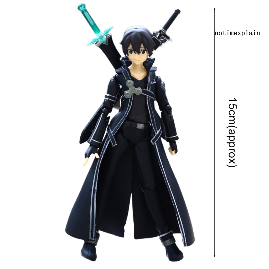 Mô hình nhân vật Asuna Kirito Kiriko Asada Shino hoạt hình Sword Art Online bằng PVC