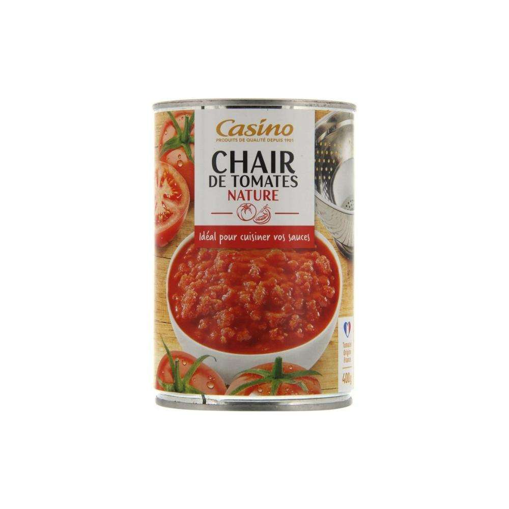 Cà Chua Xay Nhuyễn Casino 400g - Casino Chair de Tomatoes Nature