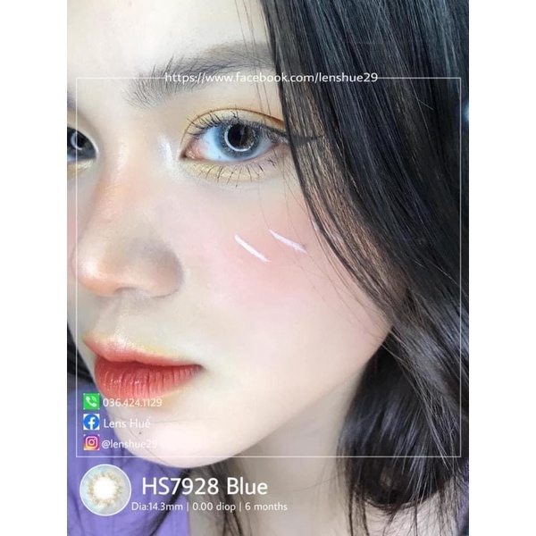 MẪU LENS XANH NGỌC SN0019 GIÃN NHỎ