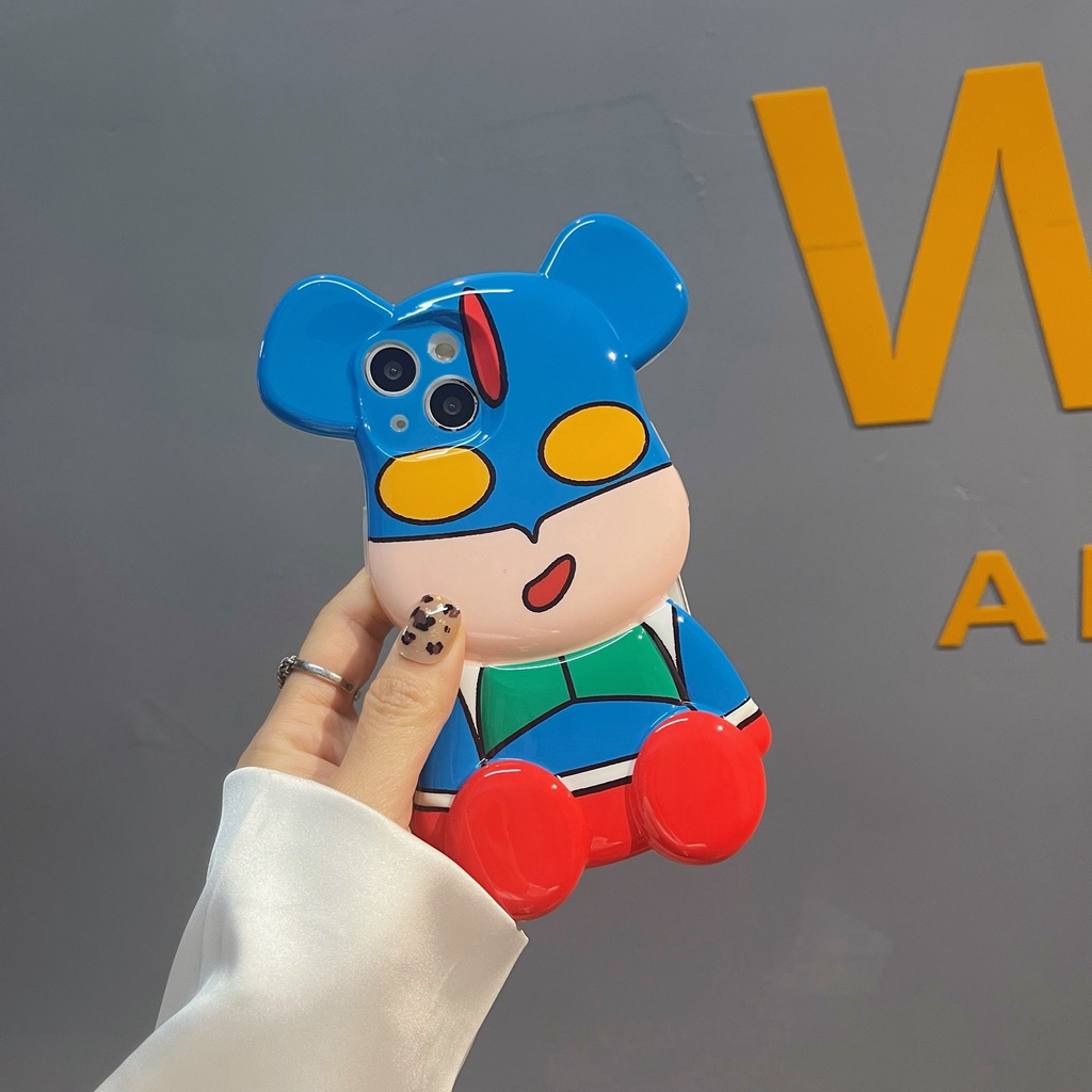 Ốp Điện Thoại Họa Tiết superman 3d Cho iphone XR XS XR XS max 1111 pro max 12 13promax 12 pro 12 pro max
