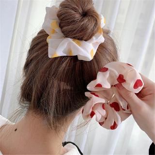 Dây Buộc Tóc Hình Trái Tim Xinh Xắn Dành Cho Nữ