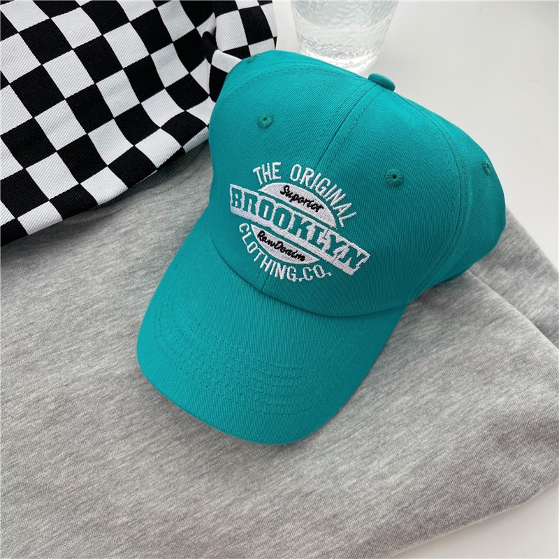 Mũ Lưỡi Trai Che Nắng Vành Cong Thêu Họa Tiết Phong Cách Mùa Hè Mới Dễ Phối Đồ Cho Nam Và Nữ