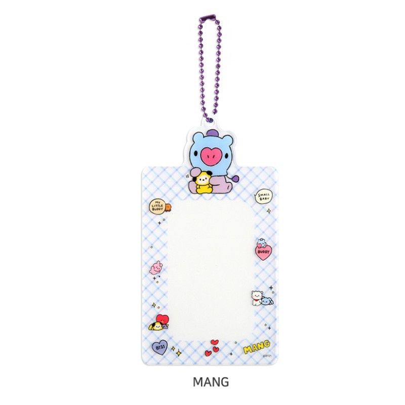 Bao Đựng Thẻ Trong Suốt In Hình BT21 Bts Dễ Thương
