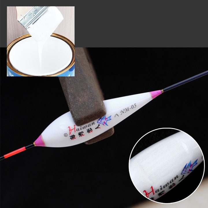 Phao câu cá nano trắng sứ độ nhạy cao - Phao Nano trắng NM02a