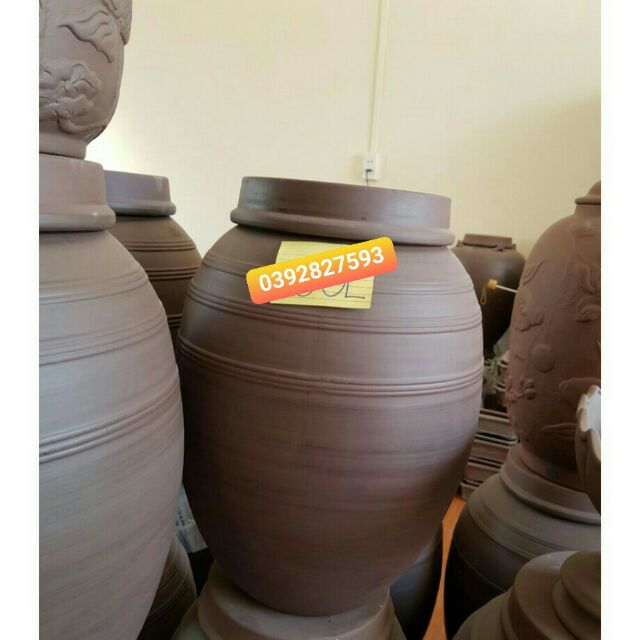 Chum  sành  ngâm rượu  Bát Tràng    20 lít, 30 lit