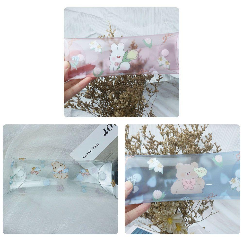 Túi Đựng Bút / Cọ Trang Điểm Mini Họa Tiết Động Vật Dễ Thương Dùng Làm Quà Tặng Cho Bạn Gái