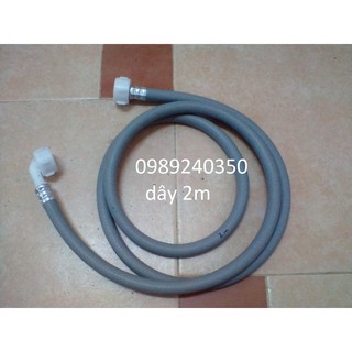 Dây cấp nước máy giặt dài 2m (2 đầu ren)