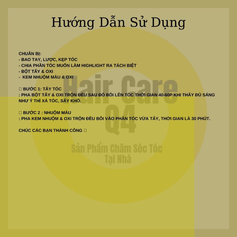 Kem nhuộm tóc thảo dược màu xám xi măng Ship