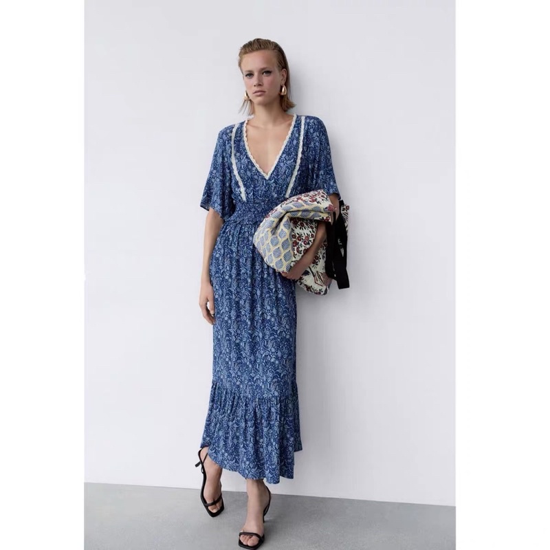 ĐẦM MAXI ZARA TQXK