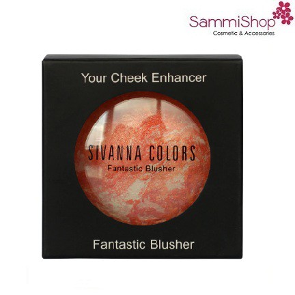 Phấn má Sivanna colors fantastic blusher (DU105) - 02 Sweet Orange