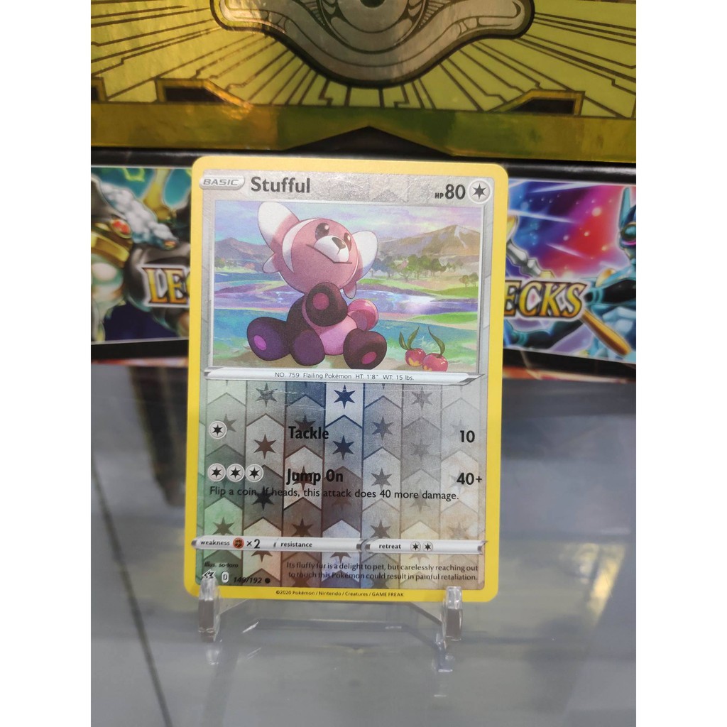 [ Dưa Hấu Yugioh ] Lá bài thẻ bài Pokemon Stufful