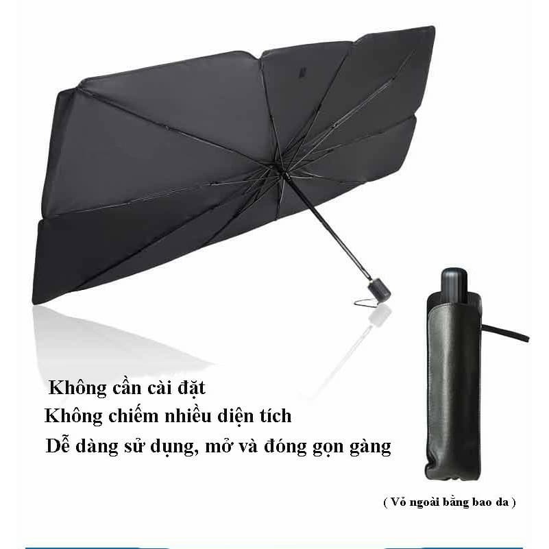 Ô che nắng kính trước xe ô tô bảo vệ nội thất oto - Dù chắn nắng kính lái xe hơi chống tia UV