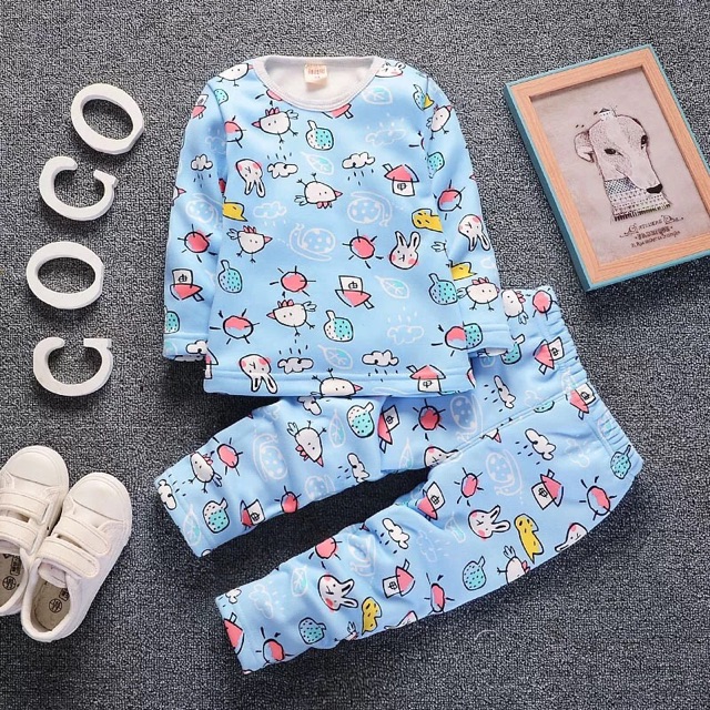 Bộ nỉ bông Quảng Châu có ảnh thật | BigBuy360 - bigbuy360.vn