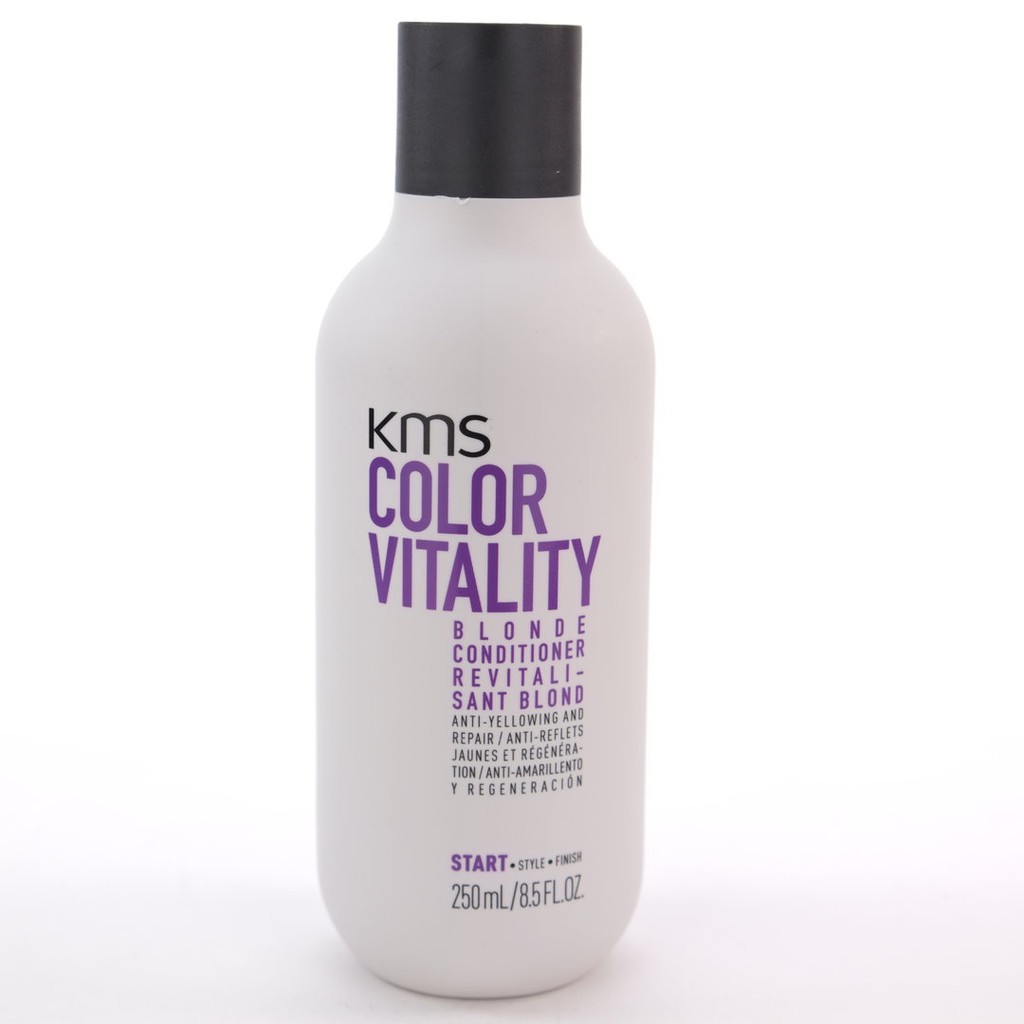 Dầu gội xả khử sắc tố vàng KMS COLORVITALITY BLONDE 300ml/250ml