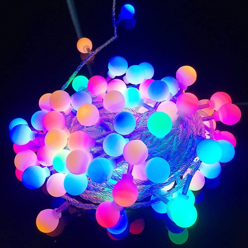 Dây đèn led bóng tròn cherry ball đủ màu