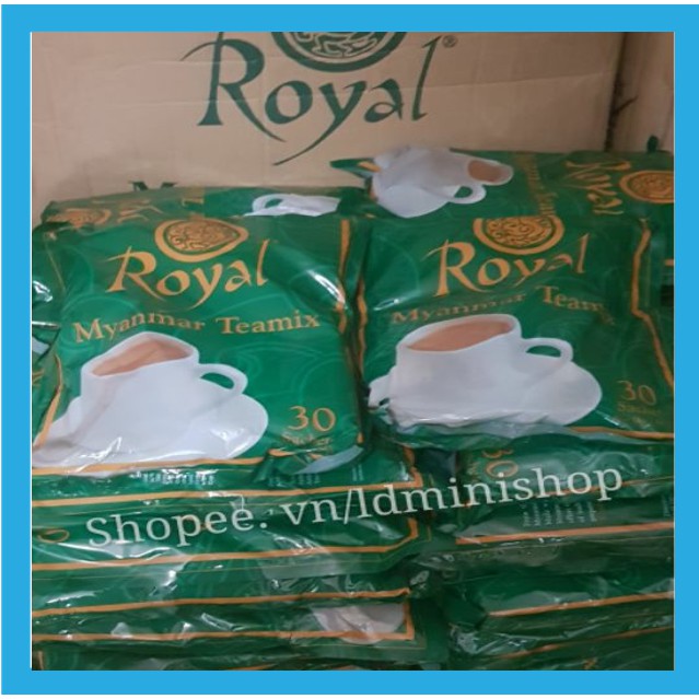 Combo 10 bịch trà sữa royal myanmar