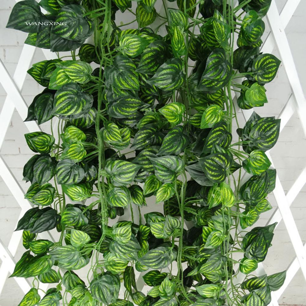 Dây lá giả trang trí vintage dài 2m