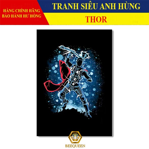[MS1-25] Tranh Siêu Anh Hùng Thần Sấm -Thor