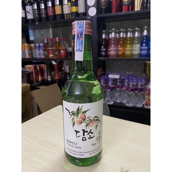 Soju Hàn Quốc Damso 360ml-Vị Đào