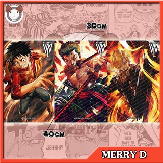 POSTER ĐỘNG 3 TRONG 1 3D 40x30cm ONEPICE - LUFFY, SANJI, ZORO - THAY ĐỔI GÓC NHÌN - BIẾN HÌNH