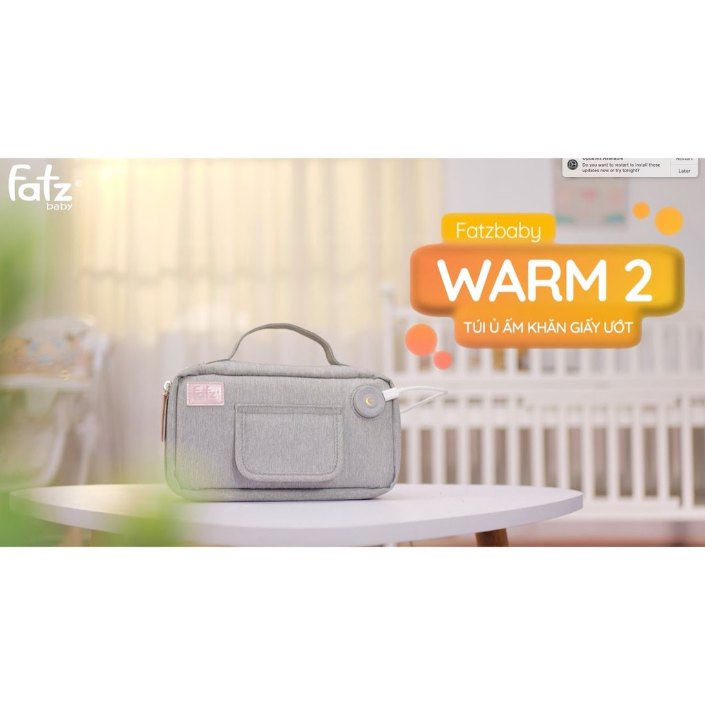 Túi ủ ấm khăn giấy ướt Fatzbaby Warm 2 FB7000SL