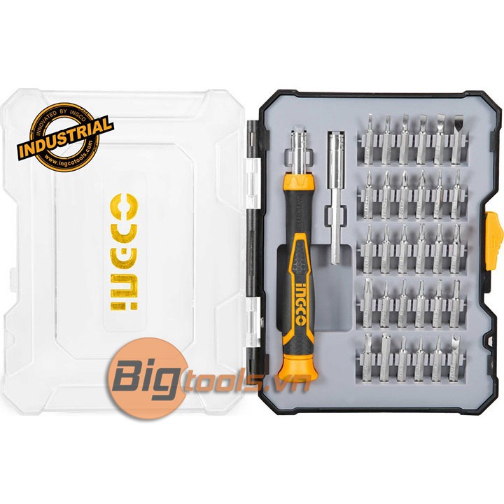 Bộ tuốc nơ vít chuẩn 32 chi tiết INGCO HKSDB0348